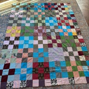 Vintage patchwork quilt top